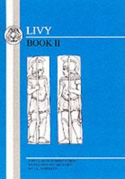 Cover of: Livy, book II by Titus Livius