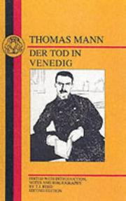 Cover of: Thomas Mann | Thomas Mann