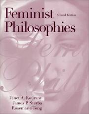 Cover of: Feminist Philosophies: Problems, Theories, and Applications (2nd Edition)