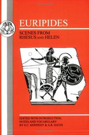Cover of: Euripides by Euripides