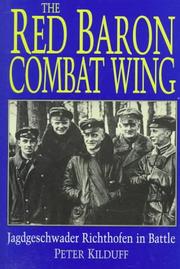 Cover of: The Red Baron Combat Wing by Peter Kilduff