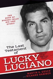 Cover of: The Last Testament of Lucky Luciano by Martin A. Gosch, Richard Hammer