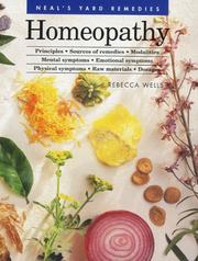 Cover of: Homeopathy (Neal's Yard Remedies)