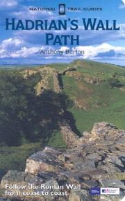 Cover of: Hadrian's Wall Path (National Trail Guide) by Anthony Burton