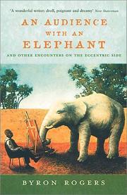 Cover of: An Audience with an Elephant: And Other Encounters on the Eccentric Side