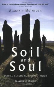 Cover of: Soil and Soul by Alastair McIntosh
