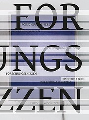 Cover of: Forschungsskizzen: Einblicke in Forschungspraktiken der Hochschule für Gestaltung und Kunst FHNW