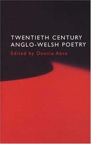 Cover of: Twentieth Century Anglo-Welsh Poetry by Dannie Abse