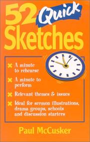 Cover of: 52 Quick Sketches by Paul McCusker