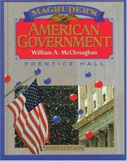 Cover of: Magruder's American Government 1998 (Magruder's American Government) by William A. McClenaghan, William A. McClenaghan