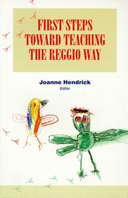 Cover of: First steps toward teaching the Reggio way