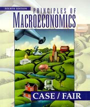 Cover of: Principles of macroeconomics by Karl E. Case