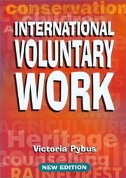 Cover of: The International Directory of Voluntary Work, 8th by Victoria Pybus