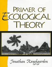 Primer of ecological theory by Jonathan Roughgarden