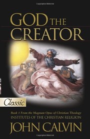 Cover of: God The Creator