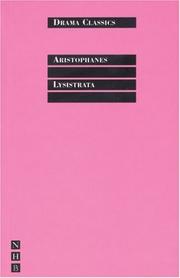 Cover of: Lysistrata (Drama Classics) by Aristophanes