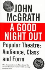 Cover of: A Good Night Out: Popular Theatre : Audience, Class and Form