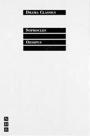Cover of: King Oedipus by Sophocles