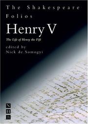 Cover of: Henry V by William Shakespeare