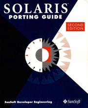 Cover of: Solaris Porting Guide (2nd Edition) by Sun Microsystems Press