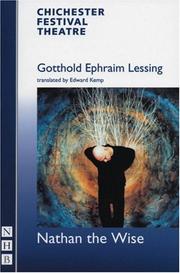 Cover of: Nathan the Wise by Gotthold Ephraim Lessing