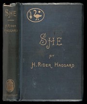 Cover of: She: a history of adventure