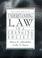 Cover of: Understanding law in a changing society