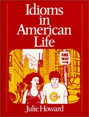 Cover of: Idioms in American life