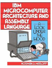 Cover of: IBM Microcomputer Architecture and Assembly Language by Norman S. Matloff, Norman S. Matloff