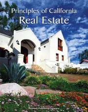 Cover of: Principles of California Real Estate 16th ed.
