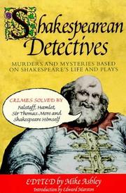 Cover of: Shakespearean detectives