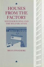 Cover of: Houses from the factory by Brian Finnimore