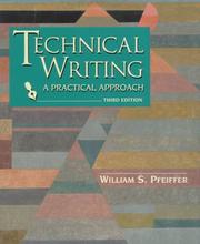 Cover of: Technical Writing by William S. Pfeiffer, William S. Pfeiffer