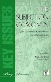 Cover of: The Subjection of Women by Andrew Pyle