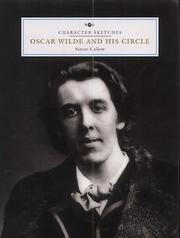 Cover of: Oscar Wilde and His Circle (Npg Character Sketches)