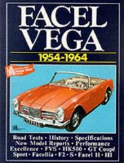 Cover of: Facel Vega 1954-64: (Brooklands Road Test Books)