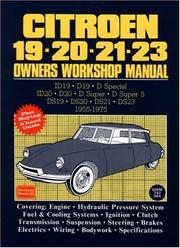 Cover of: Citroen 19, 20, 21, 23 AB Workshop Manual (Owners' Workshop Manuals)