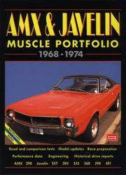 Cover of: Amx & Javelin Muscle Portfolio 1968-1974 (Muscle Portfolio)