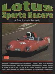 Cover of: Lotus Sports Racers: A Brooklands Portfolio