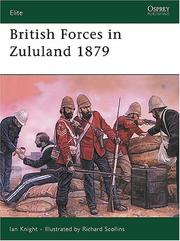 Cover of: British forces in Zululand 1879