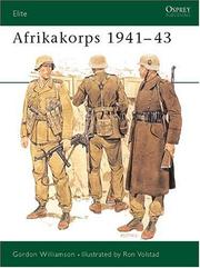 Cover of: Afrikakorps 1941-43 by Gordon Williamson