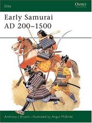 Cover of: Early Samurai AD 200-1500