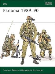 Cover of: Panama 1989-90 by Gordon L. Rottman