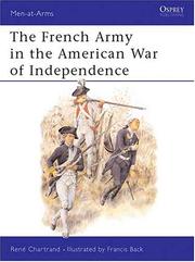 Cover of: The French Army in the American War of Independence