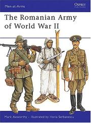 Cover of: The Romanian Army of World War 2