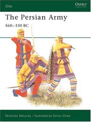 Cover of: The Persian Army 560-330 BC by Nicholas Sekunda