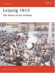 Cover of: Leipzig 1813 by Peter Hofschröer