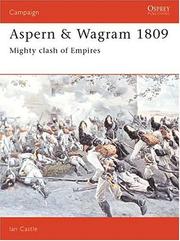 Cover of: Aspern & Wagram 1809 by Ian Castle