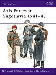 Cover of: Axis Forces in Yugoslavia 1941-45