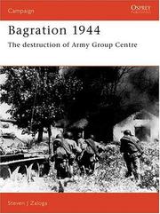 Cover of: Bagration 1944 by Steven J. Zaloga